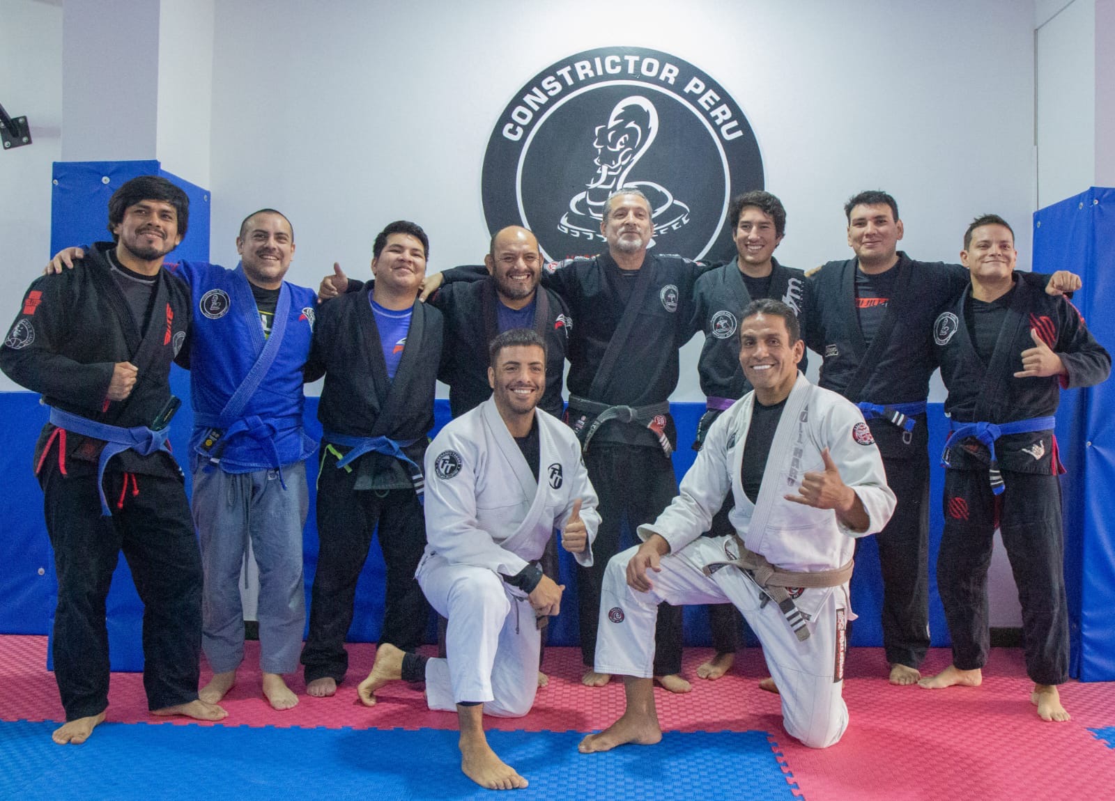 Equipo masculino de Jiu-Jitsu de Constrictor Perú